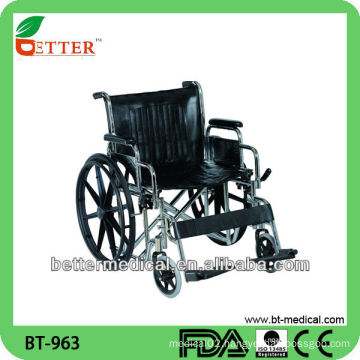 Extra Wide Steel Wheelchair